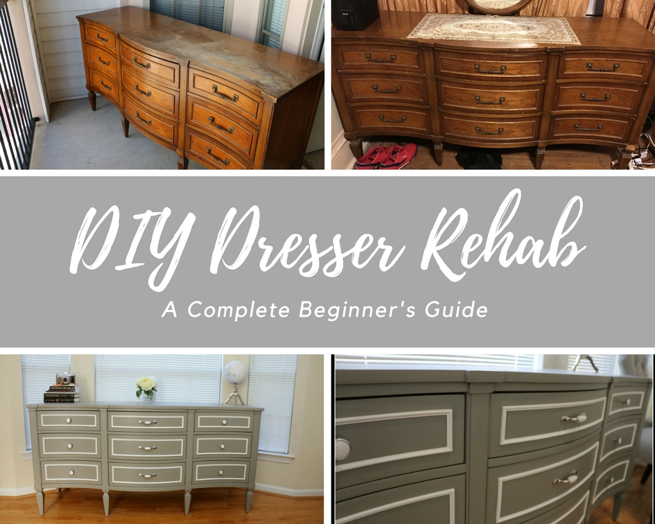 DIY Dresser Makeover Rehab